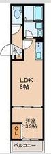 D porta refinardの間取り画像