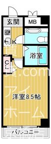 メゾン・ド・ヴィレ 城東の間取り画像