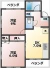 マンションアサノの間取り画像
