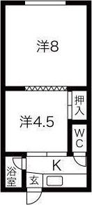今井荘の間取り画像
