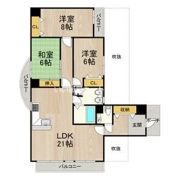 Do鶴見の間取り画像