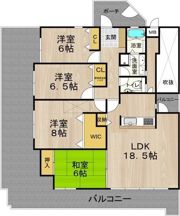 Do鶴見の間取り画像