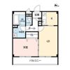 アンプルールフェール今津の間取り画像