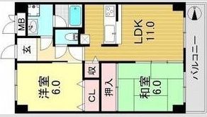 エトワール喜連の間取り画像