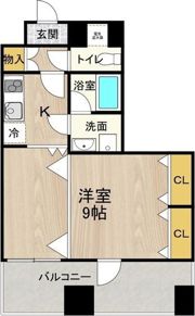 CITY SPIRE平野の間取り画像