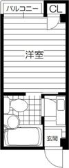 サニーハイツ都島の間取り画像