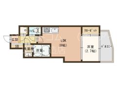 プラディオ新深江の間取り画像