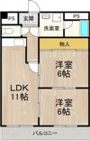 フェルザ長田（旧:リヴィエール・カンパーニュ）の間取り画像