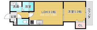 GMヒルズ今津北B棟の間取り画像
