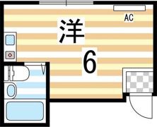 美和コーポ加納の間取り画像