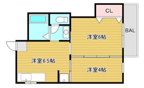 ハイムさとうの間取り画像