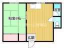 コーポ長田の間取り画像