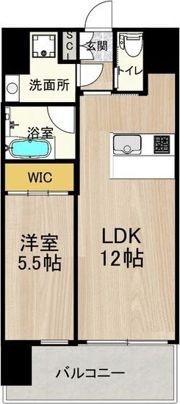 プレジオ九条の間取り画像