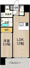 プレジオ九条の間取り画像