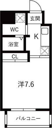 エグゼ西大阪の間取り画像
