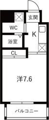 エグゼ西大阪の間取り画像