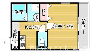 ノースキャッスルの間取り画像