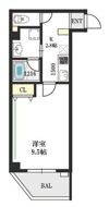 レクラン放出東の間取り画像