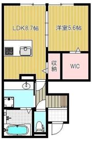 ローゼラルジュ A棟の間取り画像