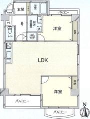 藤和新町コープの間取り画像