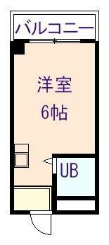 YOUハイム今里の間取り画像
