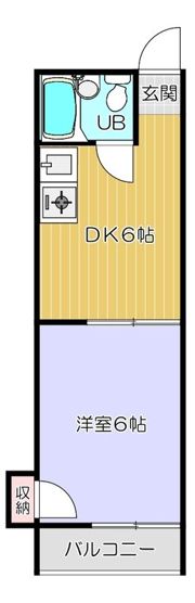 ニューライフ赤坂の間取り画像
