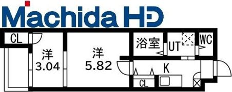 シーエムアンウエストの間取り画像