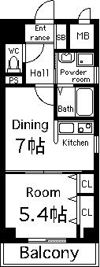 カナセ上汐町の間取り画像