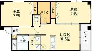 T-スクエア布施の間取り画像