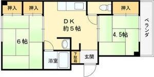 メゾン長田の間取り画像