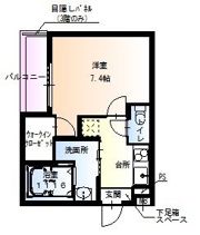 フジパレス西脇III番館の間取り画像