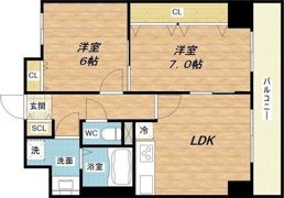 グランデュール林寺の間取り画像