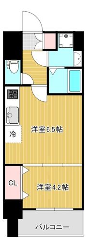 メイクス天王寺南の間取り画像