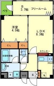 WESTRITZ巽（ウエストリッツタツミ）の間取り画像