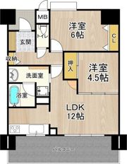 フェニックス堺東の間取り画像