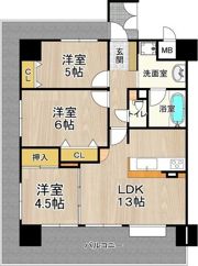 フェニックス堺東の間取り画像