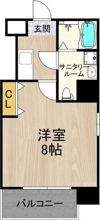 ドゥエリング桜川の間取り画像
