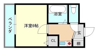 トゥリオーニ堺Iの間取り画像