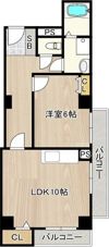 コンチネンタル鶴見の間取り画像
