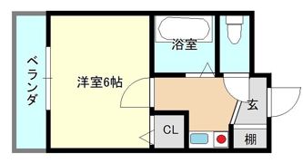 トゥリオーニ堺Iの間取り画像