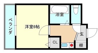 トゥリオーニ堺Iの間取り画像