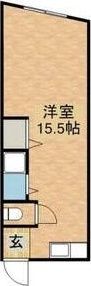コーポラスR26東湊の間取り画像