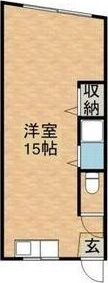 コーポラスR26東湊の間取り画像