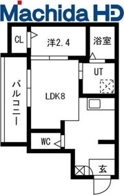 ジーイーディスの間取り画像
