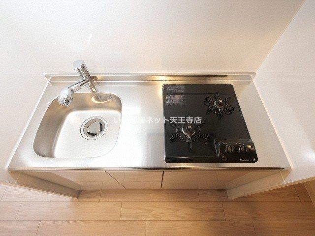 近くのローソン 桑津店まで403m（徒歩6分）