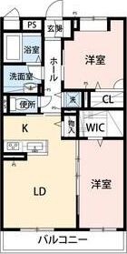 エスペランス阿倍野の間取り画像