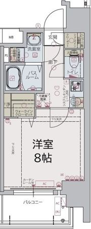 リンクス大阪城EASTレジデンスの間取り画像