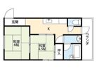 桃園マンションの間取り画像