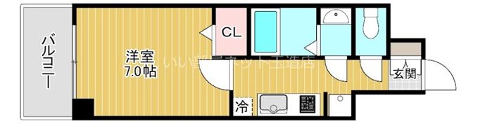 D.Clarest玉造の間取り画像