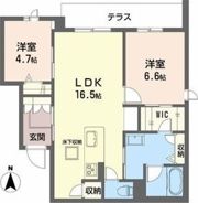 シャーメゾン グリナージュの間取り画像